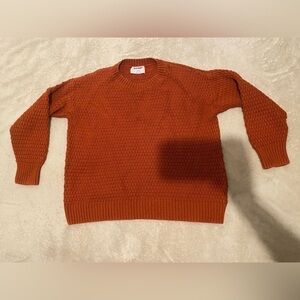 Old navy knitted sweater burnt orange medium women’s